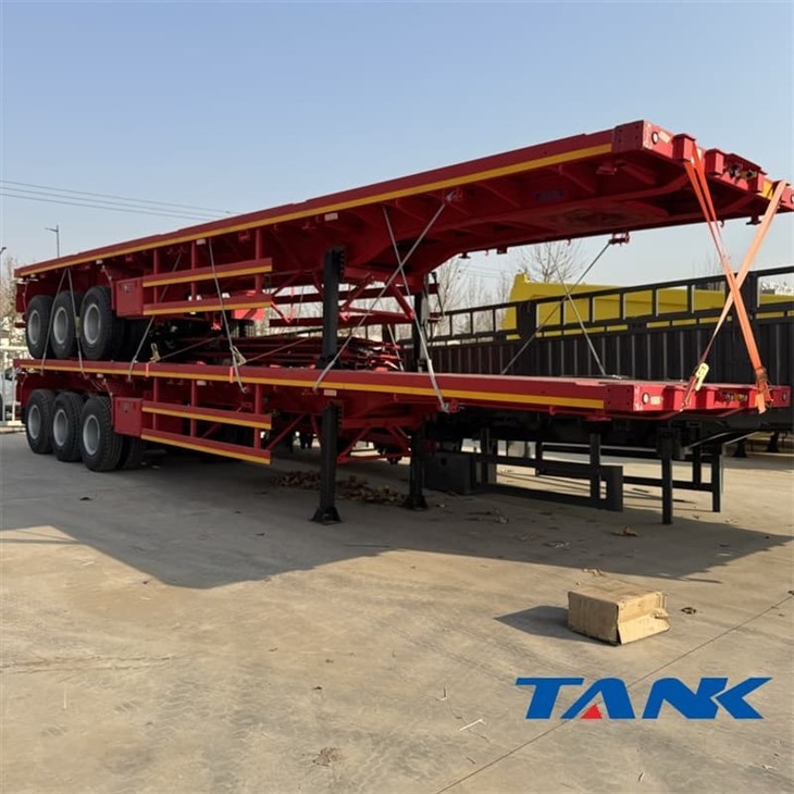 20/40 ft Flatbed Container Semi Trailer