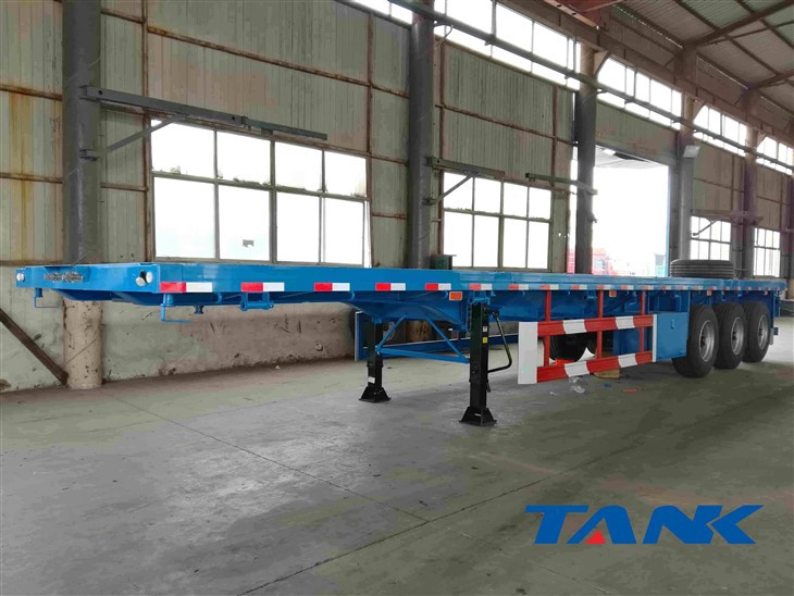 20/40 ft Flatbed Container Semi Trailer