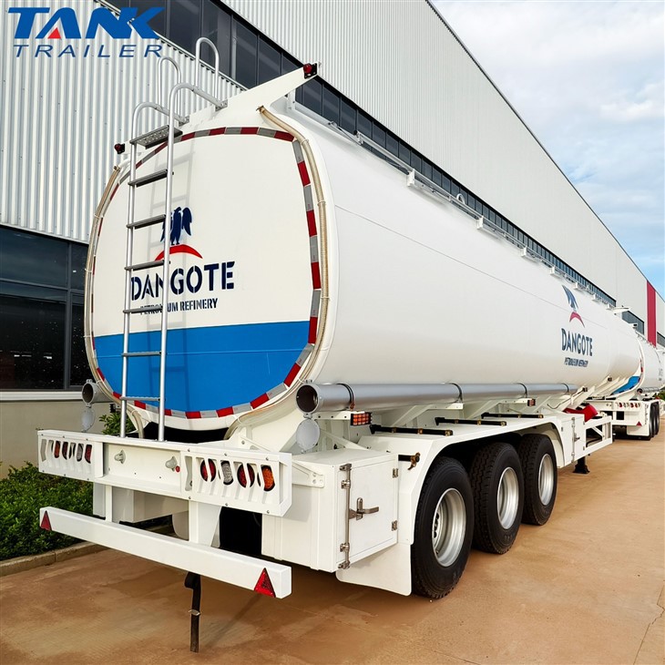 3 Axles Aluminum Alloy Oil Tanker Trailer price