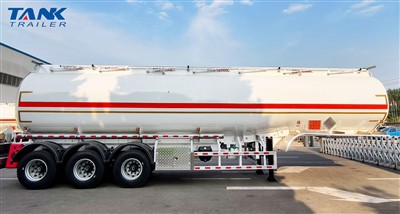TANK Oil Tanker Semi Trailer — Μια ασφαλής, αποτελεσματική και ελαφριά λύση γ...