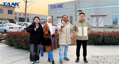 Οι Ινδονήσιοι πελάτες επισκέπτονται το εργοστάσιο TANK για-Ενδελεχή συζήτηση ...