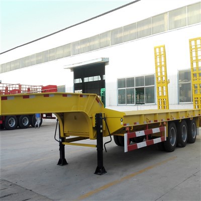 3 Axle Lowbed Semi Trailer